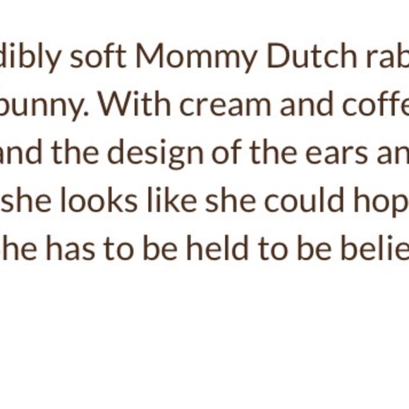 Folkmanis Puppet Dutch Rabbit - Picture 5 of 5